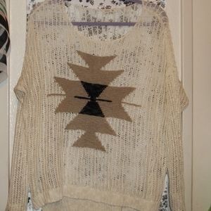 Crochet Knit Sweater